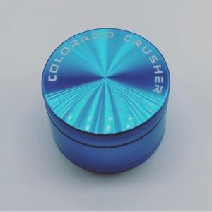 Colorado Crusher Herb Grinder 56mm Cyan